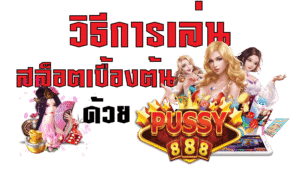 Puss888-pussy888-วิธีการเล่นสล็อตเบื้องต้น