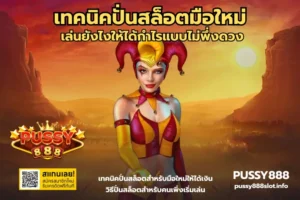 เทคนิคปั่นสล็อตมือใหม่-PUSSY888